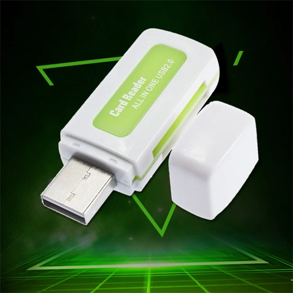 2018 Новый портативный USB 2 0 4 в 1 устройство для чтения карт памяти M2 SD SDHC DV Micro