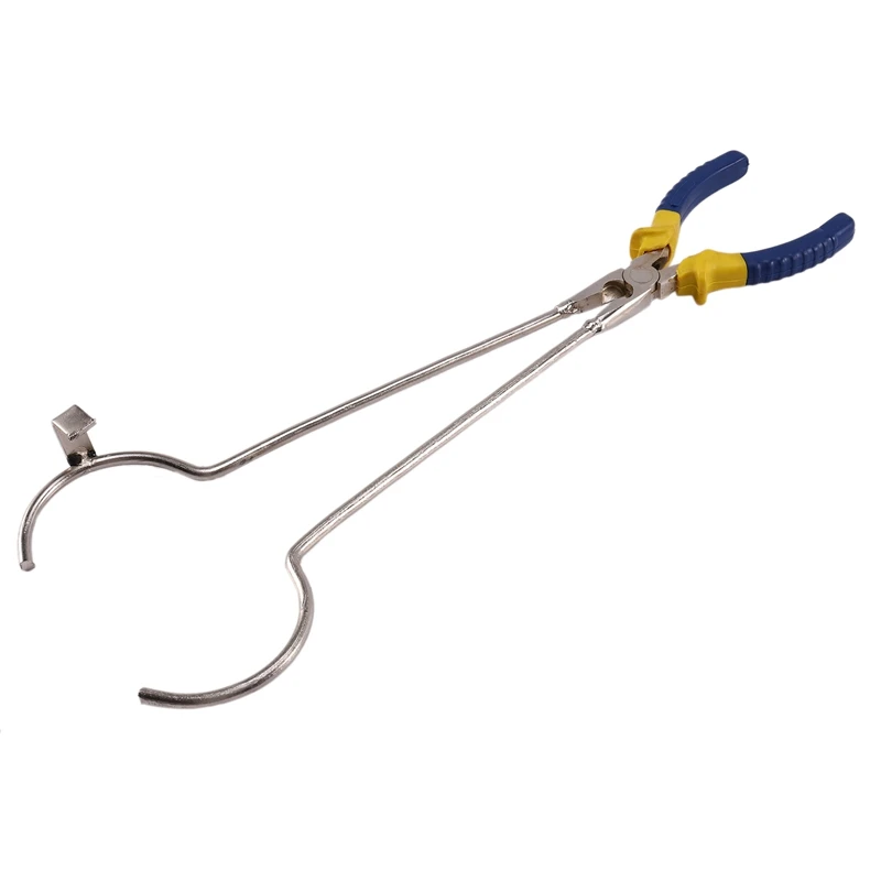 40 см нержавеющая сталь тигель Тонг зажим графитовая плавильная печь щипцы