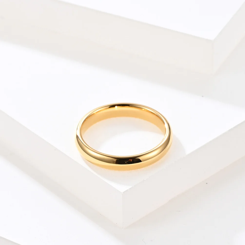 

Soul men Tungsten Steel Ring 4mm 6mm 8mm Gold Marriage Engagement Couple Ring for Me classical