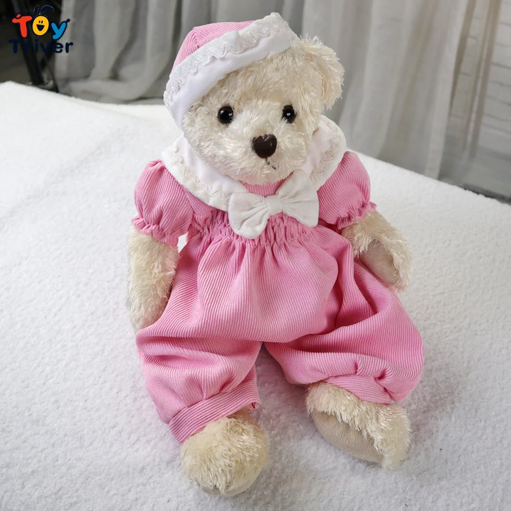 

Kawaii Teddy Bear Plush Toys Triver Stuffed Animals Appease Dolls Baby Kids Children Girl Birthday Wedding Gift Home Room Decor