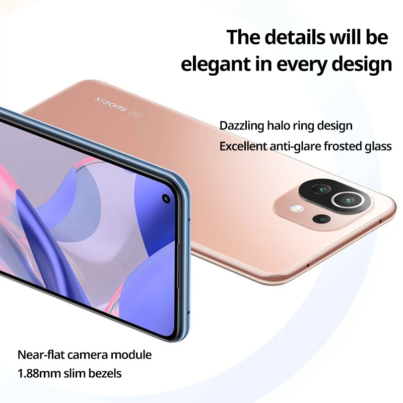 Смартфон Xiaomi 11 Lite телефон 6 ГБ + 128 ГБ/8 256 Snapdragon 778G FHD 90 Гц AMOLED дисплей камера 64 мп |