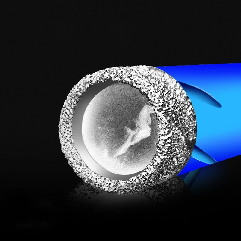 Прочное сверло с алмазным покрытием насадка для сухого сверления стекла мрамора