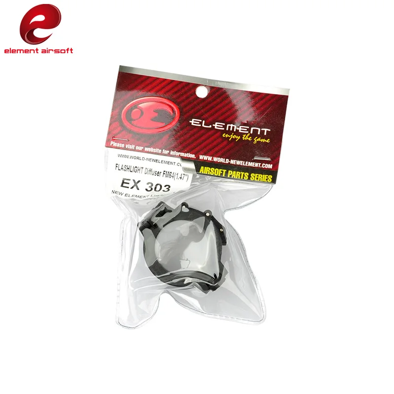 

Element Airsoft FM64 M951 Flashlight Diffuser Cover 37mm Diameter Bezel Lamp Head Cover For M951 Weapon Light Accessories