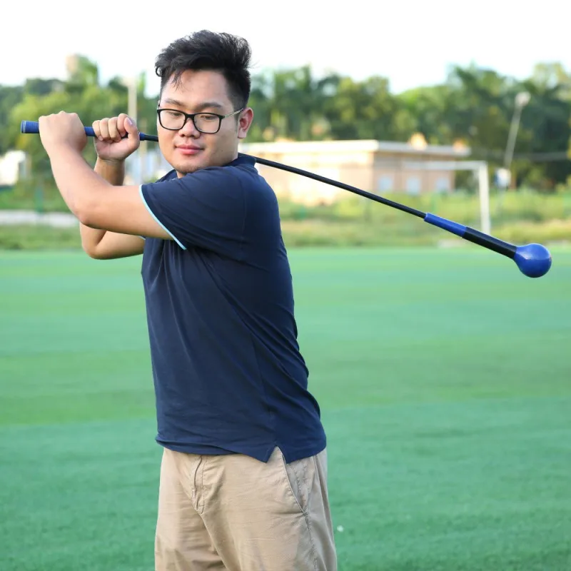 Тренировочная палка для гольфа тренажер качелей деформационный баланс мышечная