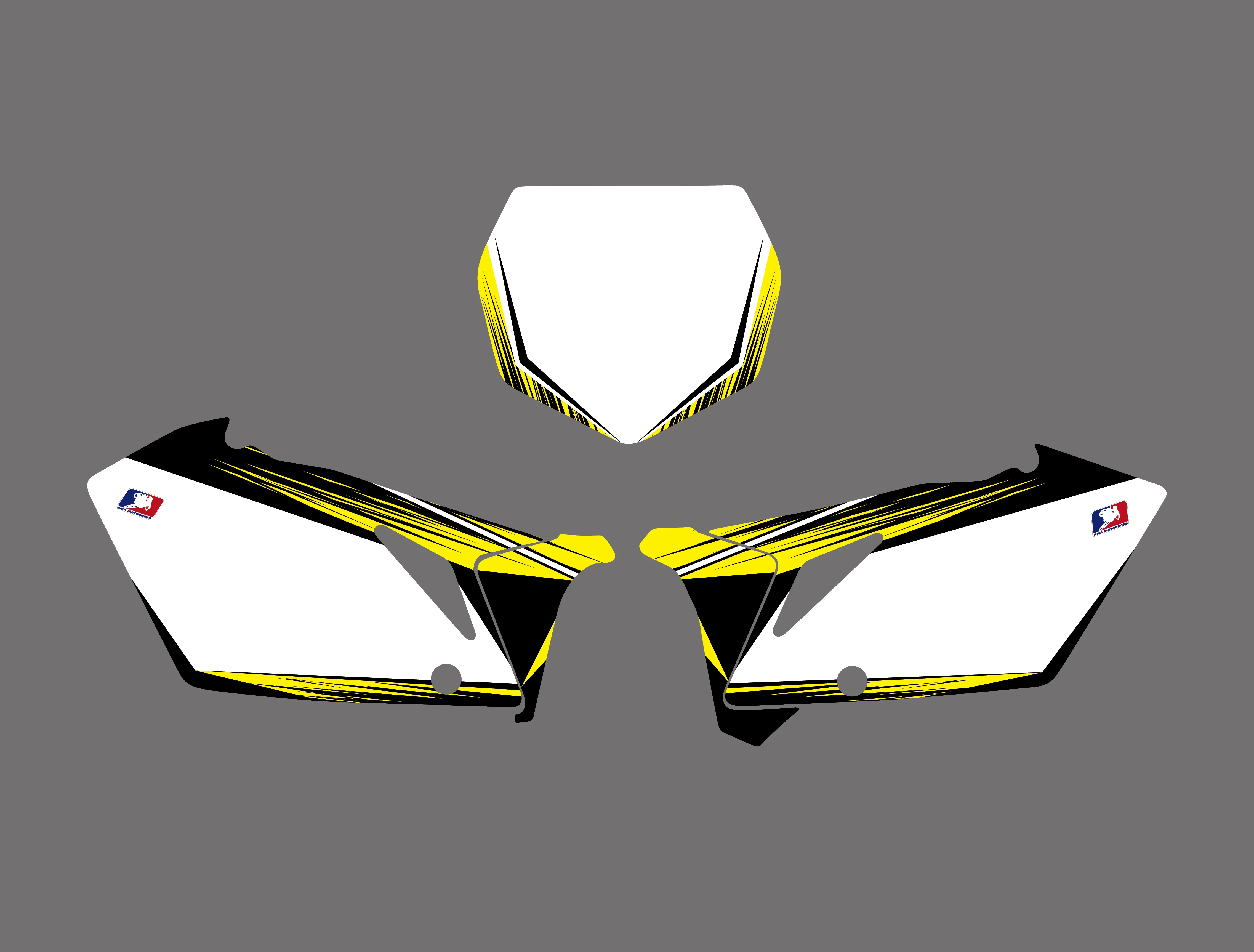 NICECNC мотоцикл новая команда Графический фон наклейки и для Suzuki RM-Z450 RMZ450 RM-Z RMZ 450 2007