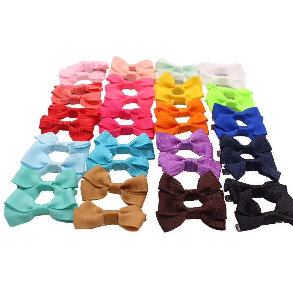 50 шт. детские заколки для волос с бантом|Аксессуары девочек| |