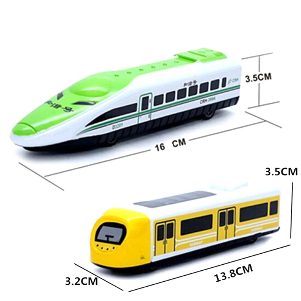 

Child Kids Birthday Christmas Gift Non Remote Control Toys Bullet Train Toy Vehicles Train Model