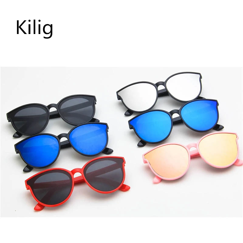 Kilig 2019 популярные детские солнцезащитные очки новые модные квадратные для