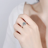 diwenfu 925 silver fl lab diamond ring for women cnorigin silver 925 jewelry anillos de wedding birthstone jewelry anel rings