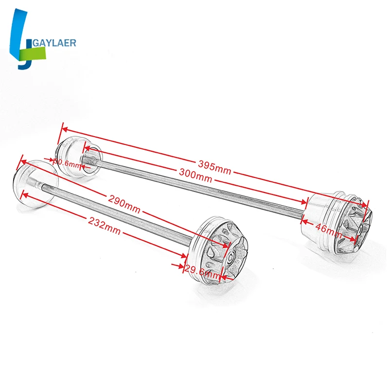 

Motorcycle CNC Front Rear Axle Fork Crash Sliders Wheel Protector for Yamaha FZ07 MT07 2013-2020 XSR700 2018-2020