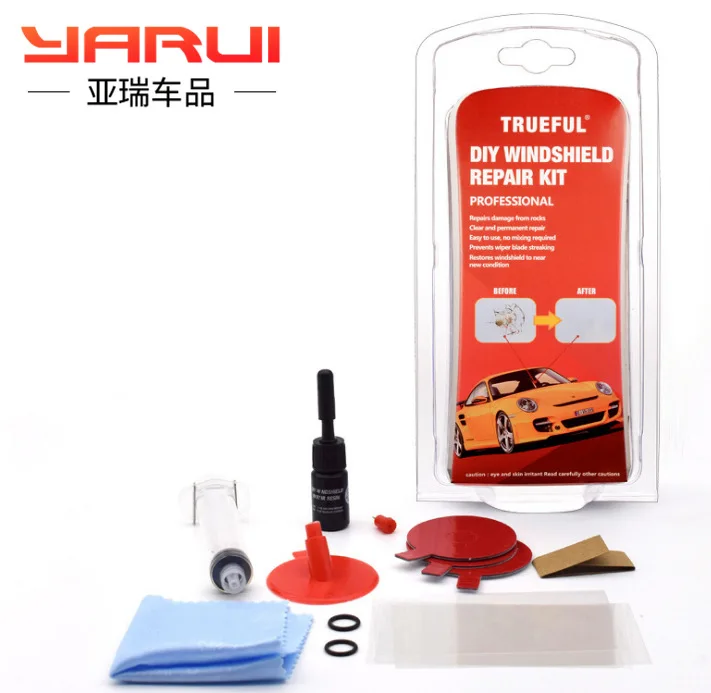 Инструмент для ремонта автомобильного стекла набор жидкого клея уменьшения