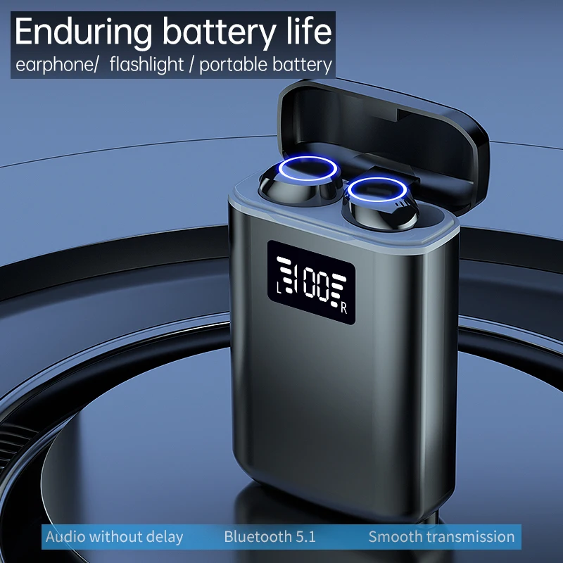 

Wireless Earphones New M7 TWS Bluetooth Headset 5.1 In-ear Earbuds Mini 2 Battery 4000 MA Sports Stereo Waterproof Headphones