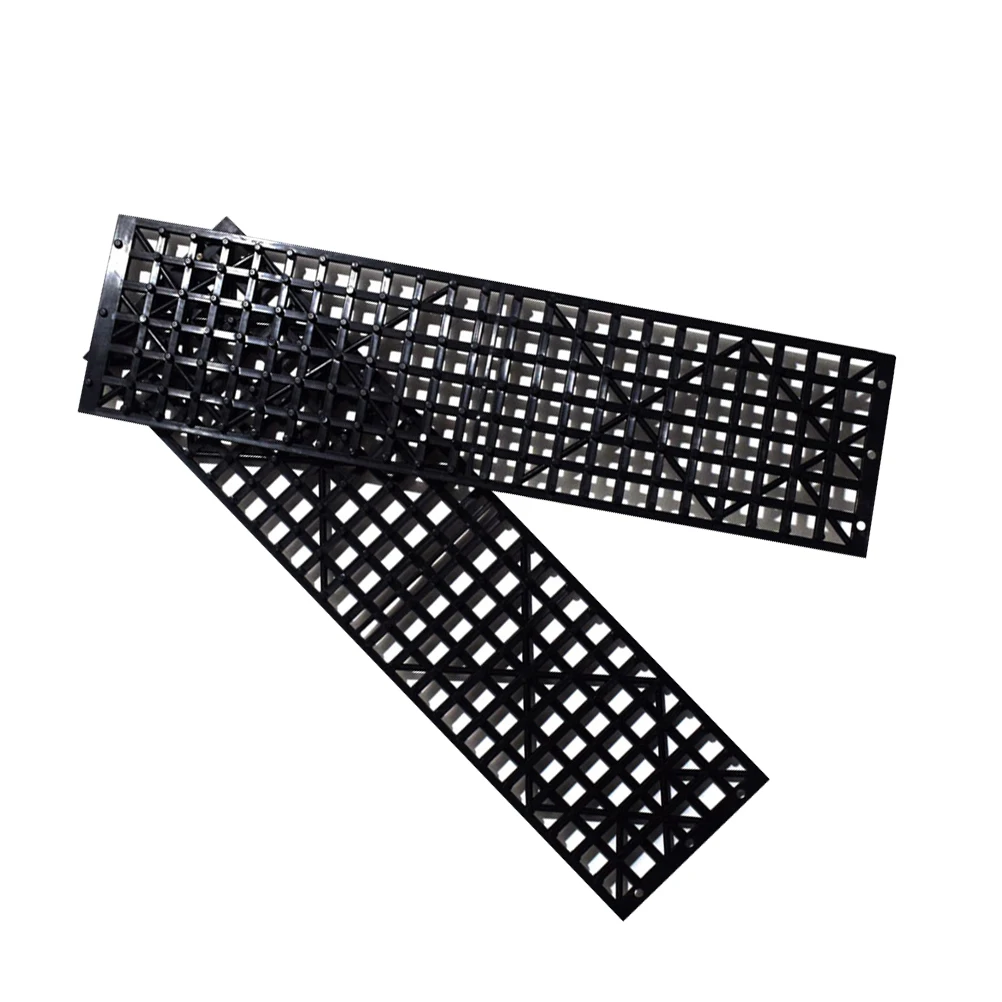 

2pcs Car Snow Mud Off Plate Tires Traction Foldable Skid Plate Tire Non Slip Mat Sandy Snow Chain Wheel Anti Skid Snowboarding