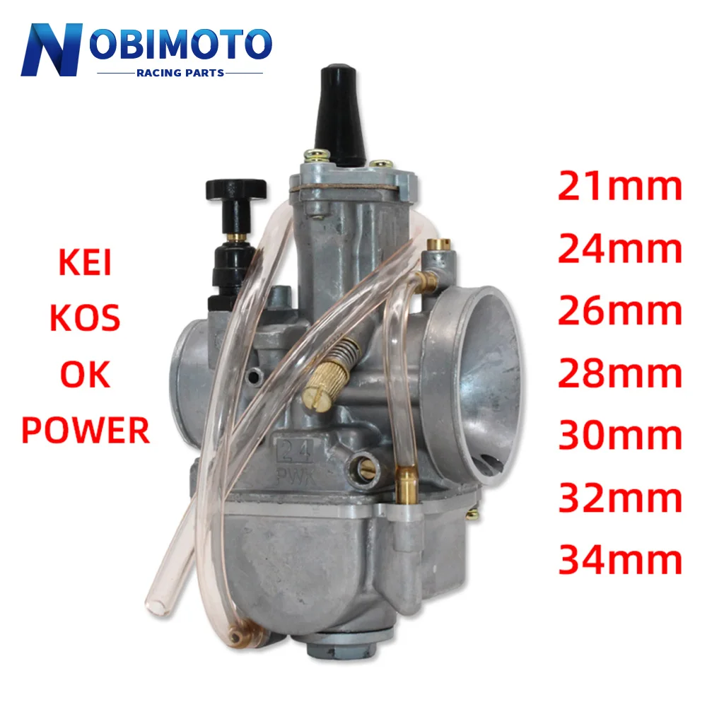 

Мотоциклетный универсальный карбюратор 2T 4T Koso OKO PWK 21 24 26 28 30 32 34 мм с Power Jet для гоночного мотоцикла