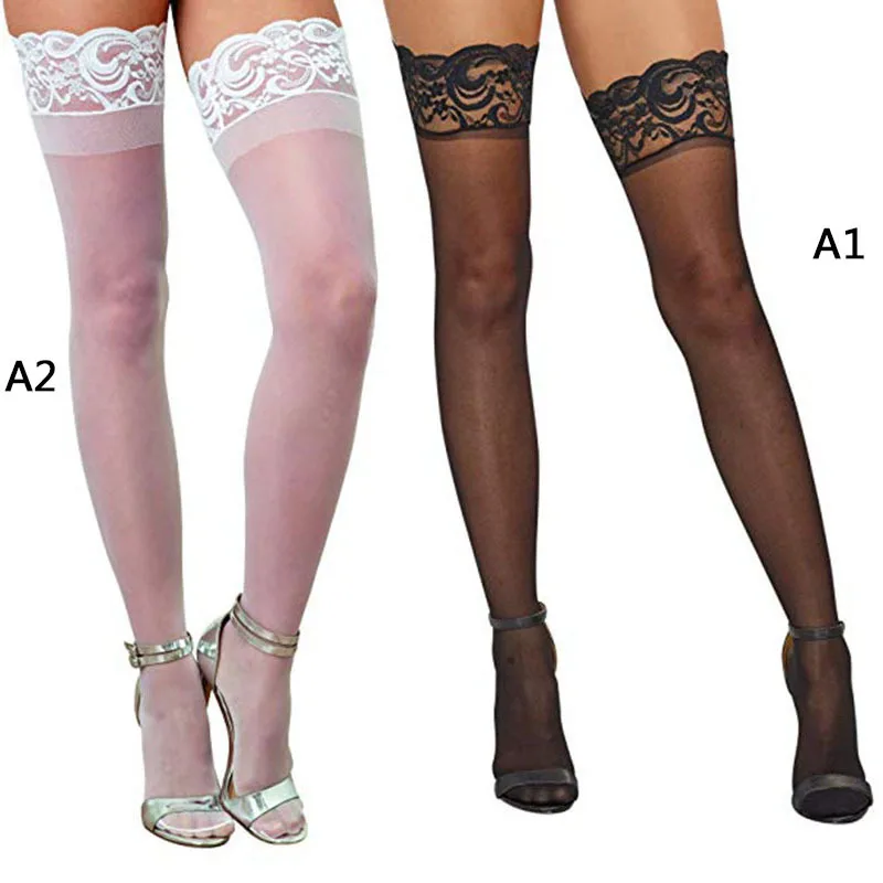2019 сексуальные кружевные чулки женские выше колена весна-лето длинные носки