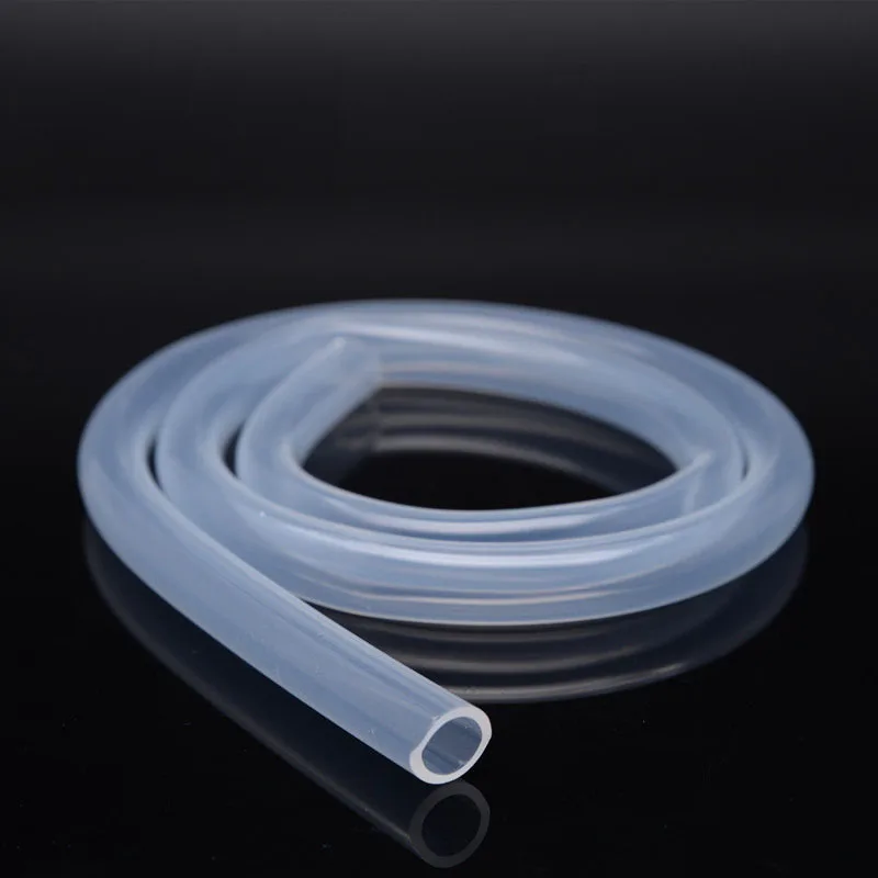 High Quality 1M/5M Food Grade Clear Translucent Silicone Tube Beer Pipe Milk Hose Soft Safe Rubber Flexible Creative | Обустройство