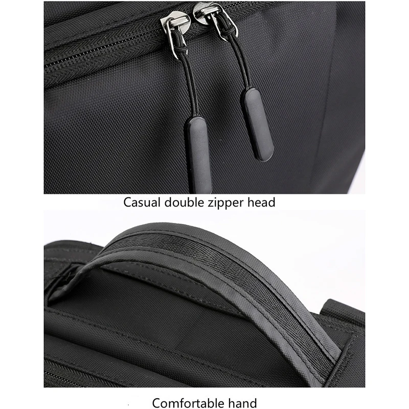 Men Shoulder Business Laptop Anti Theft Backpack Women Oxford Waterproof Travel School Bag Leisure Usb Charging Teenage | Спорт и