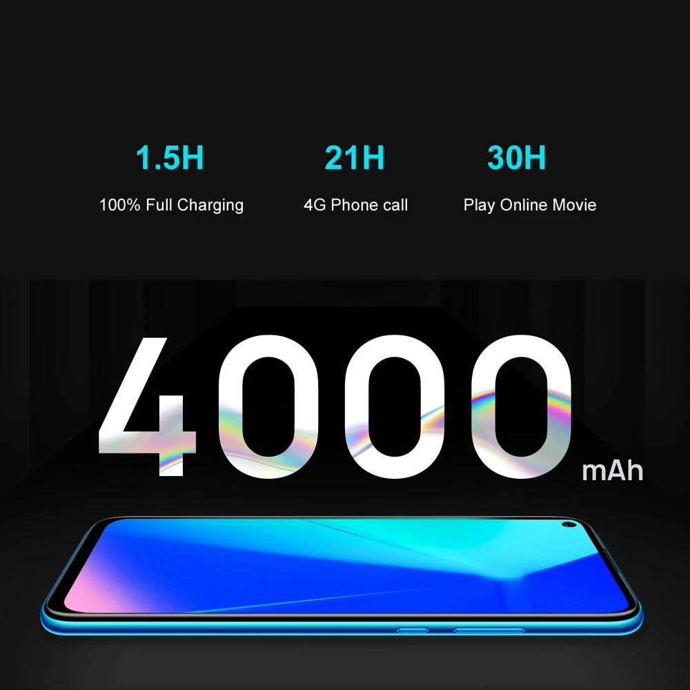 Huawei Nova 5i смартфон 6 ГБ 128 4000 мАч Google Play Смартфон Android 9 0 24MP Quad AI камера 4 дюймов FHD +