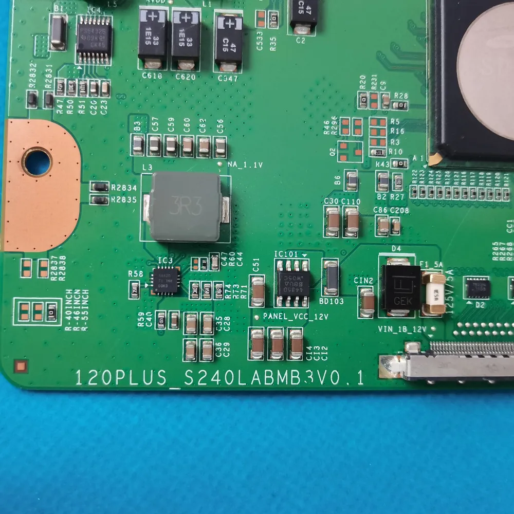 Logic Board 120PLUS_S240LABMB3V0.1 LJ94-16627F J550HW01-08 For UN55D6900WF UN55D6450UF UN55F6300AFXZA UA55D6000SJ T-CON Board