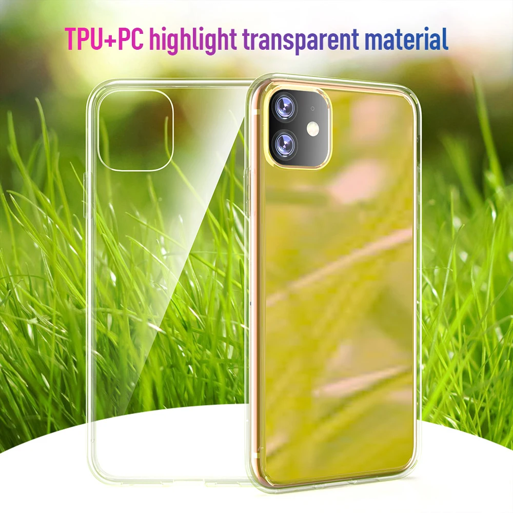 Противоударный чехол из ТПУ для iPhone 11 Pro Max прозрачный противоударный 2019 чехлы