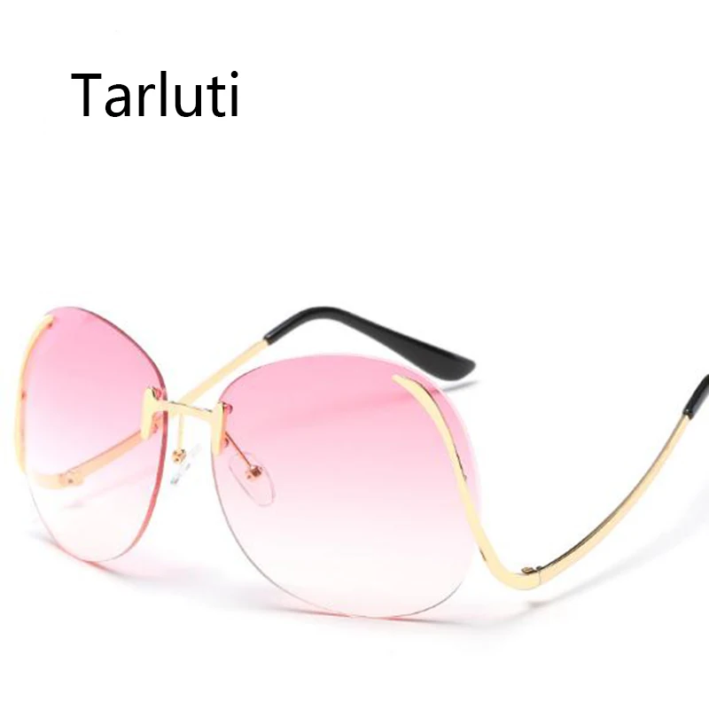 

Sunglasses Women Glasses Frameless Ocean Piece Sunglasses Vintage Sunglasses For Ladies lunette soleil femme gafas de sol mujer