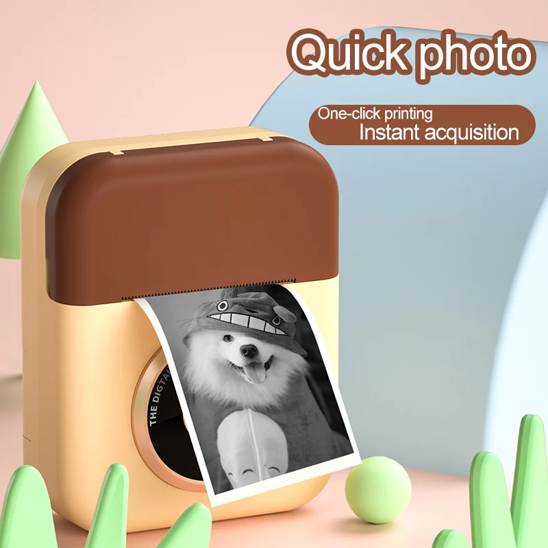 

AHOHA Cartoon Digital Camera Baby Toys 2.4-inch ips screen Children Creative Photography Training Accessories Birthday Gifts