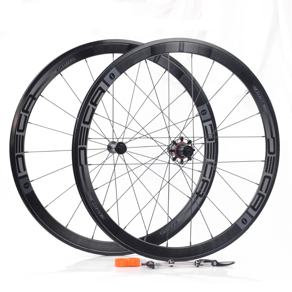Набор колес для шоссейного велосипеда из сплава Decaf 700C обода суппорта подшипник