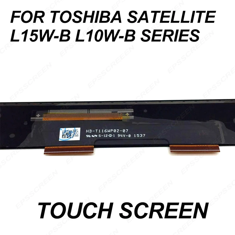 

replacement FOR Toshiba Satellite Radius L15W-B L10W-B SERIES Touch Screen Digitizer FRONT Glass panel 11.6 fix display