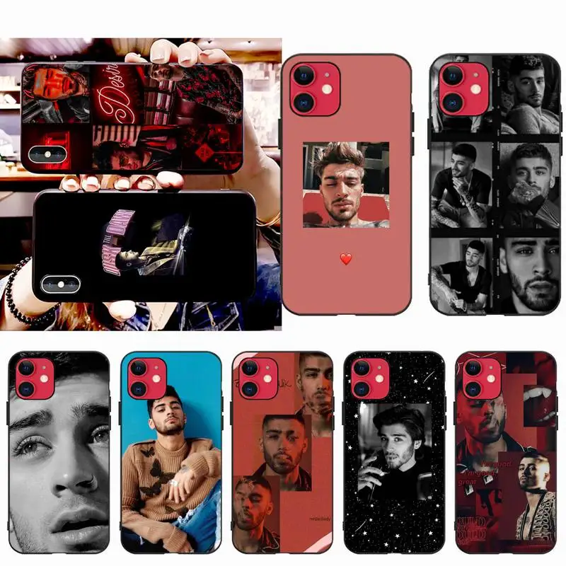 

YJZFDYRM Zayn Malik fashion Bling Cute Phone Case for iPhone 11 pro XS MAX 8 7 6 6S Plus X 5S SE 2020 XR case