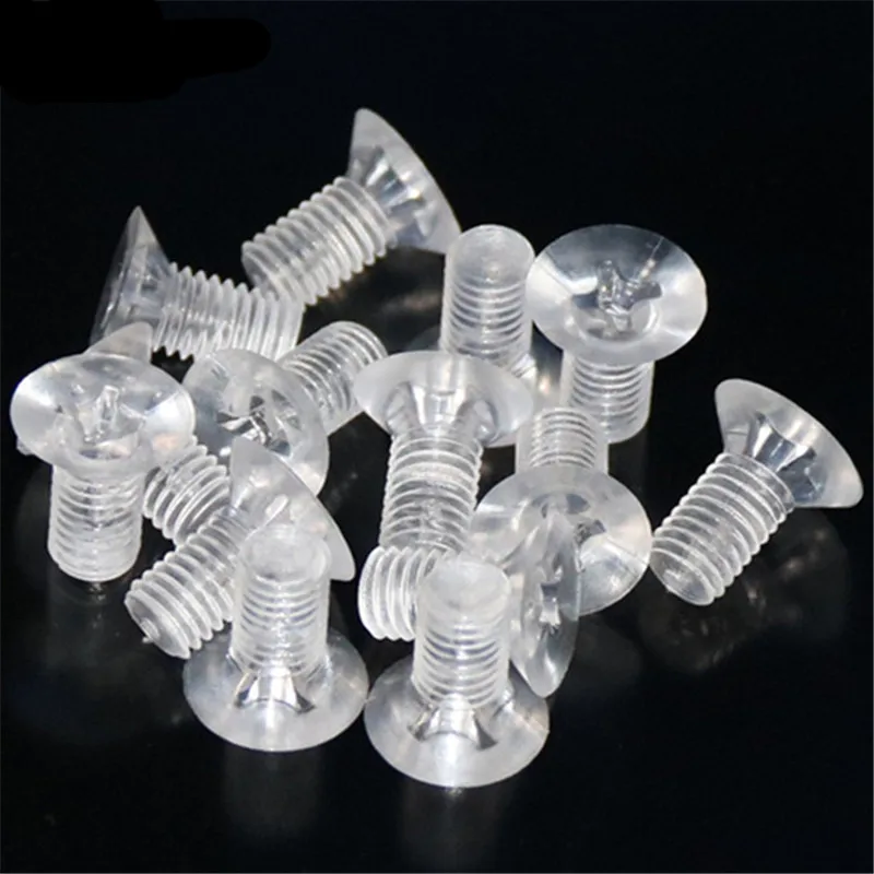 Винты с потайной головкой из поликарбоната высокой прочности и усталости 10