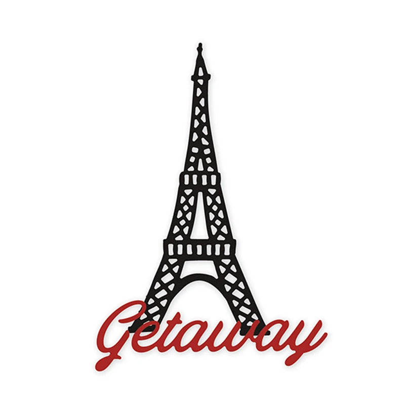 2020 Горячее предложение здание Парижа отливочная форма &quotЭйфелева башня&quot Слово