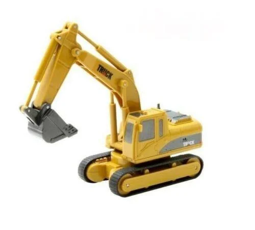 Мини радиоуправляемая конструкция фототрактор экскаватор строительный