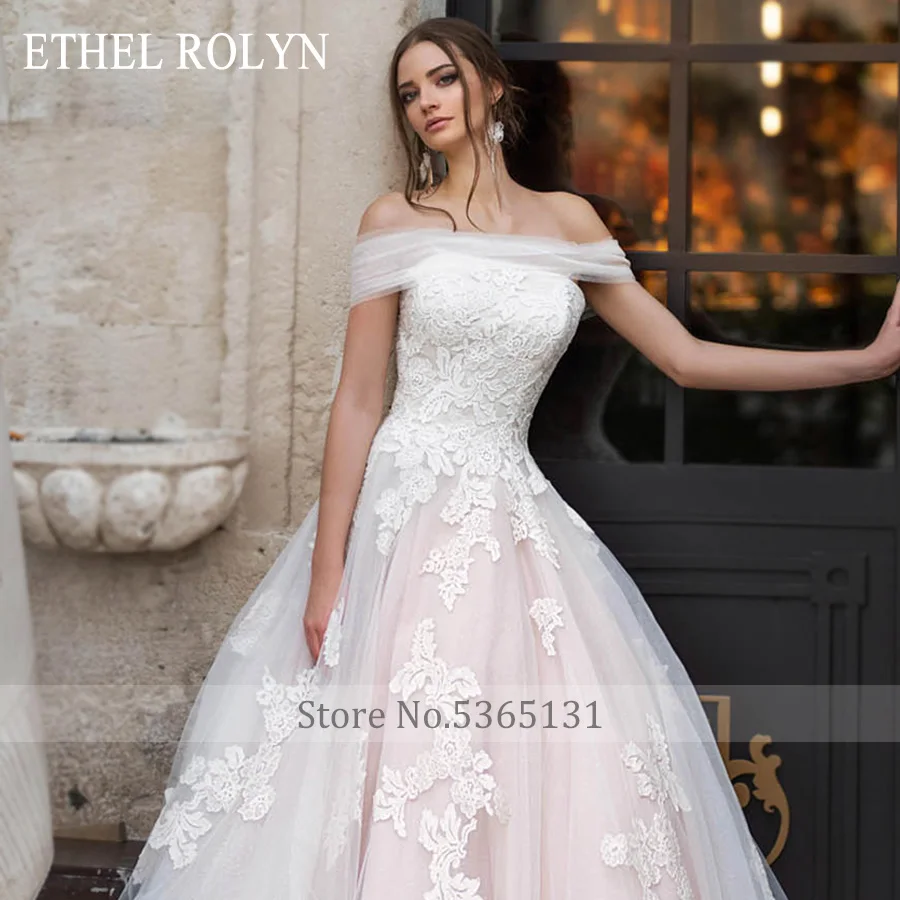 Женское свадебное платье ETHEL ROLYN розовое ТРАПЕЦИЕВИДНОЕ ПЛАТЬЕ С кружевной