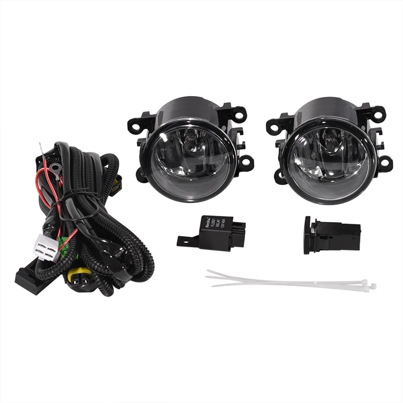 

1 пара противотуманных светильник р, передний бампер, свет с жгутом ламп для Mitsubishi Outlander Sport & RVR 2007-2018, передний бампер, противотумансветильни...