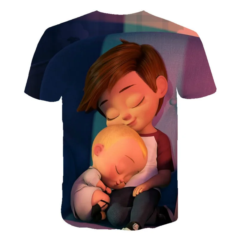 

Super fashion T-shirt, cute short sleeve T-shirt for boys and girls, cartoon T-shirt, 3D printing T-shirt, top clothing 2021