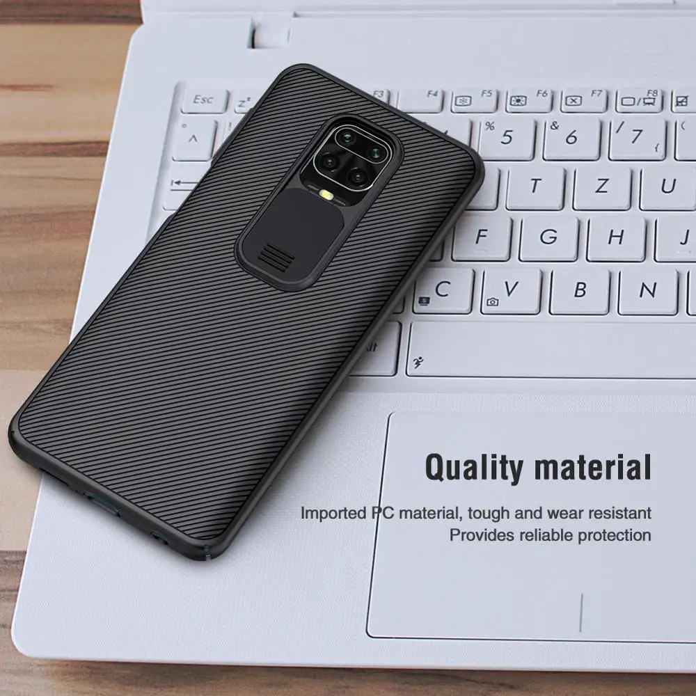 Для Xiaomi Redmi Note 9s 9 Pro Max чехол 6 69 ''nillkin CamShield слайд задняя крышка защищает камеры