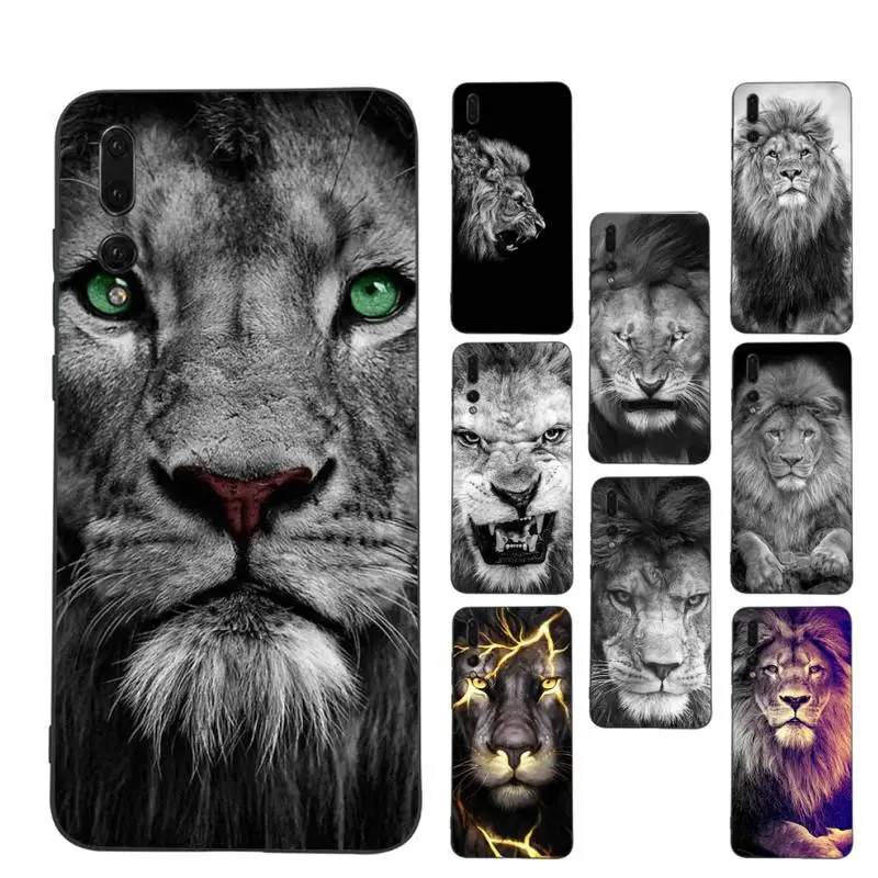 

Animals The Lion Phone Case Soft Silicone Case For Huaweip30lite p30 20pro p40lite P30 Capa