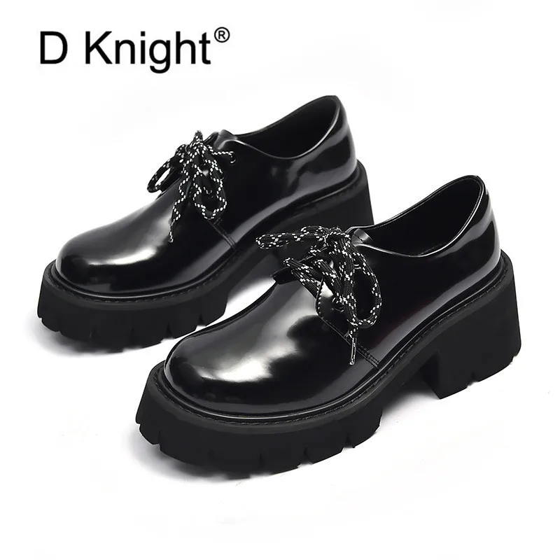 Черные туфли лодочки из мягкой кожи в британском стиле Туфли оксфорды для женщин