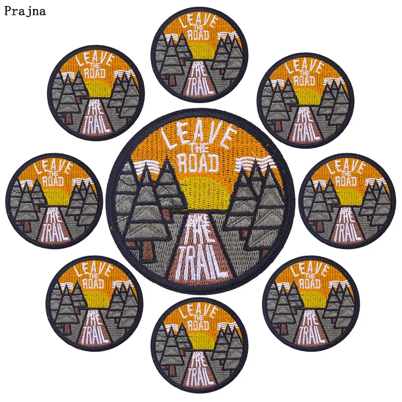 10 шт., нашивки с вышивкой на одежду