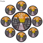 10 шт., нашивки с вышивкой на одежду