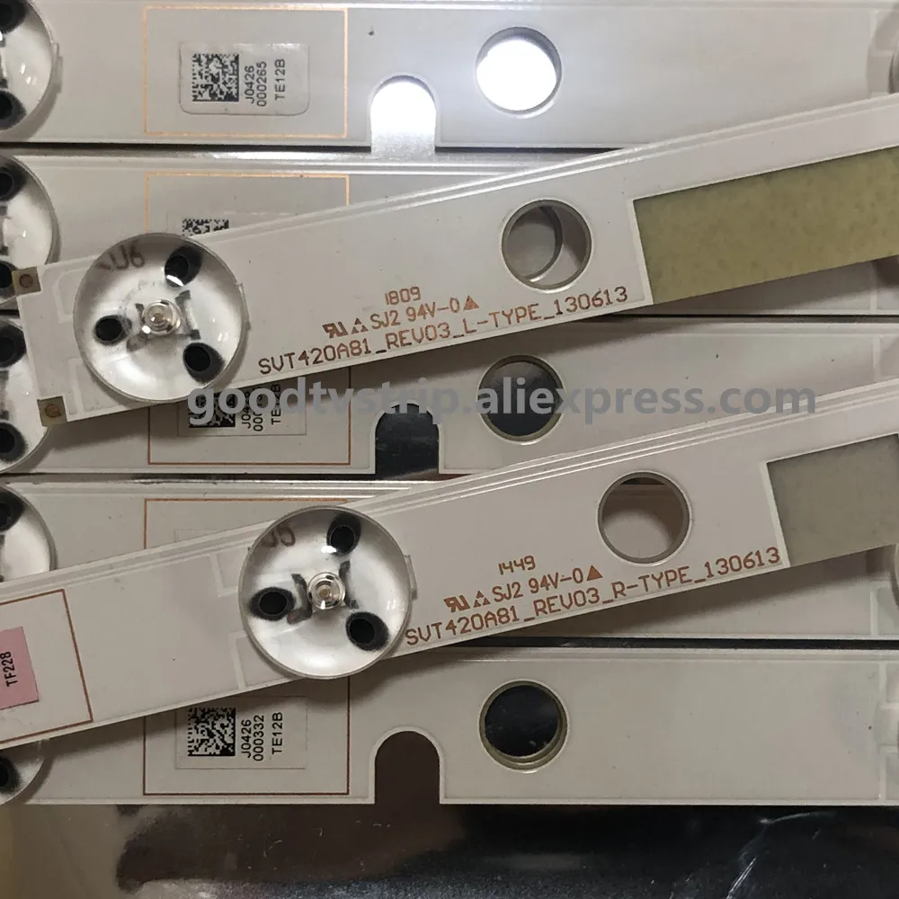 Новый комплект 14 шт. Светодиодная лента для подсветки телевизора Sony Toshiba 42 дюйма