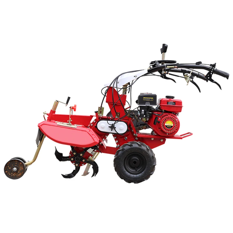 Мини культиватор садовый ротационный гусеничный мини профессиональная машина