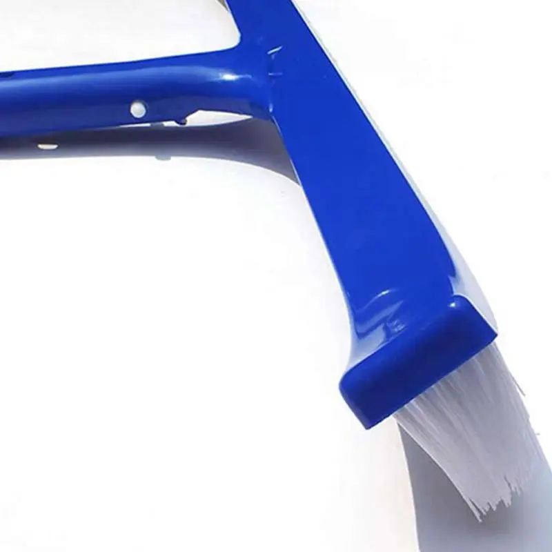 583F Swimming Pool Cleaning Wide Flat Brushes 18 inch Plastic Bristle and Clips Multipurpose Tools for Cleans Wall Floor | Спорт и