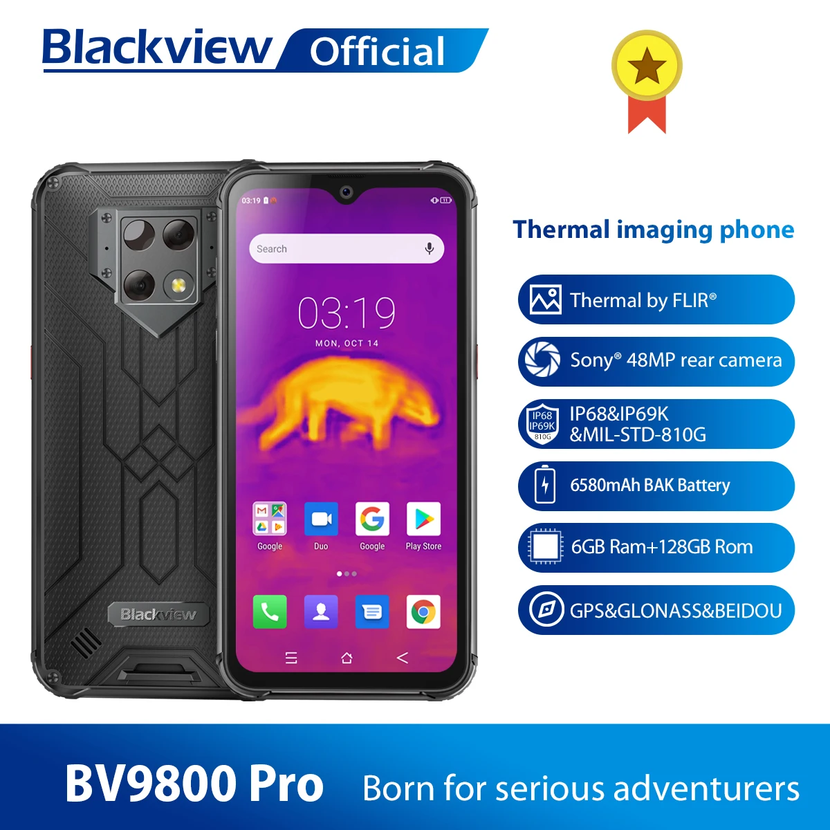 Blackview BV9800 Pro смартфон Helio P70 Android 9 0 6 ГБ + 128 Гб водонепроницаемый 6580 мАч | Мобильные