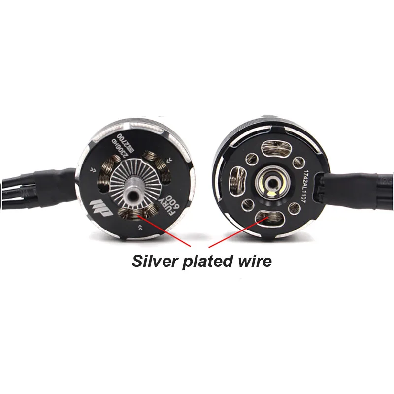 1 шт. двойной sky FURY600 RC гоночный Дрон 2306 KV2700 бесщеточный мотор ультра светильник 29