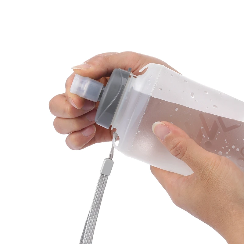 Moocy многоразовый 750 мл портативный складной чайник для воды пеших прогулок