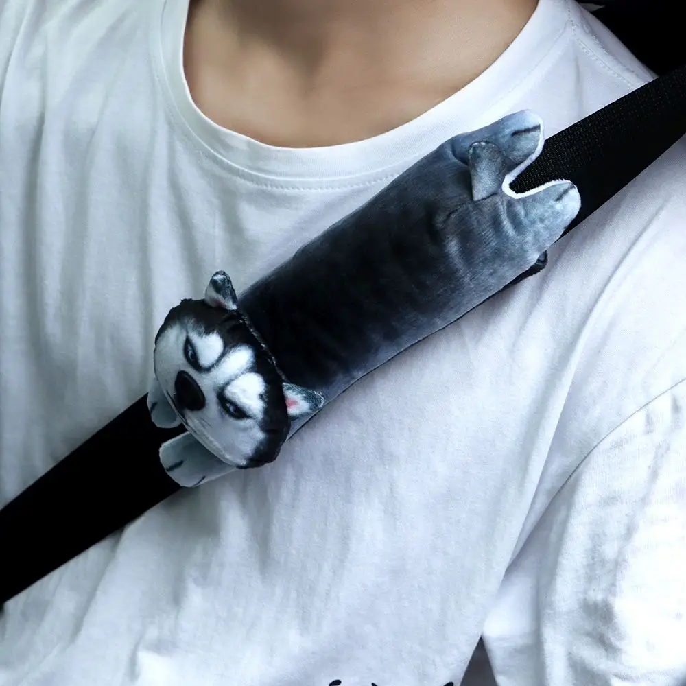 Мультяшный ремень плечевой безопасности защита для внутреннего ремня плечевая