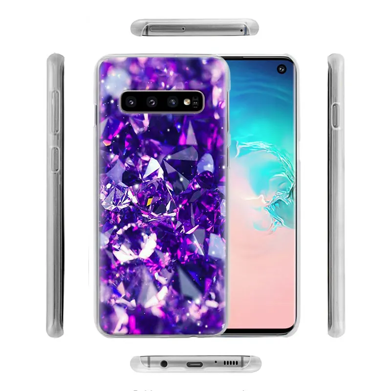 

Phone Case for Samsung Galaxy S8 S9 S10 Plus S10e S20 FE S20 Ultra 5G S10 Lite S7 Edge Cover Crystal Diamond Shell Capa