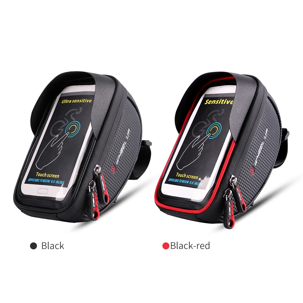 

Bike Front Bag Bicycle Cycling Phone Holder Bike Touchscreen Phone Case MTB Bike Storage Bag Handlebar Phone Pack