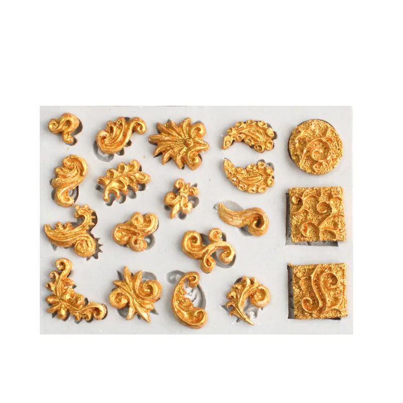 Ретро рамка Сделай Сам помадка торт Бродер инструмент для украшения женская